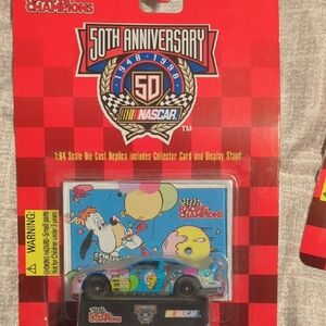 NASCAR 50th Anniversary Die-Cast Car with Collector Card